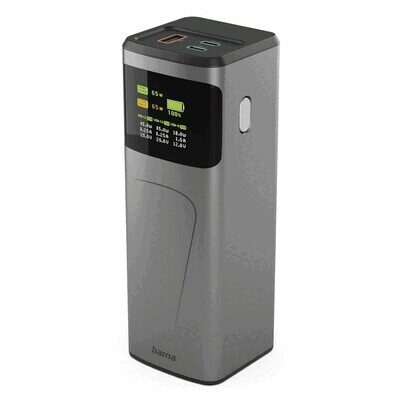 Ārējās uzlādes stacija Hama High Power -  20 000 mAh 65W