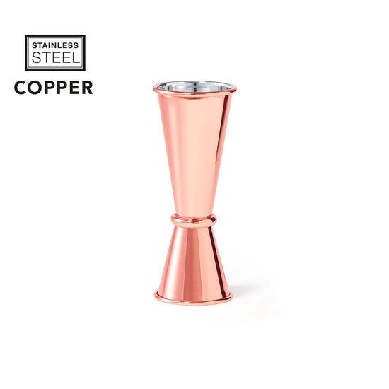 Dzērienu dozators no nerūsējošā tērauda ar vara pārklājumu – 25 ml/ 50 ml