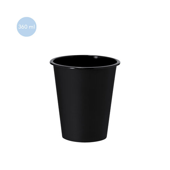 PP plastmasas glāze ar matētu apdari – 360 ml