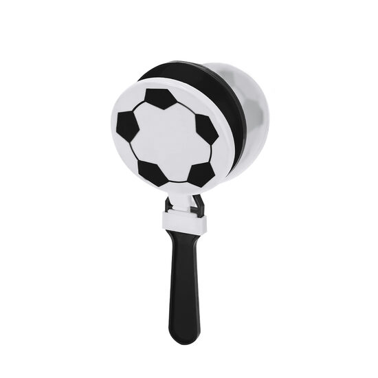 Fanu klapperis ar futbola dizainu