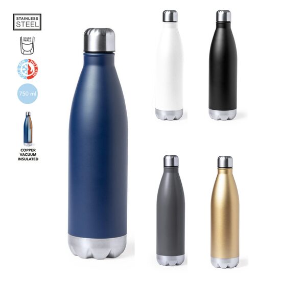 Tērauda termopudele ar vara vakuuma izolāciju - 750ml