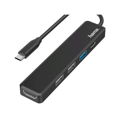 USB-C adapteris Hama ar HDMI un USB portiem