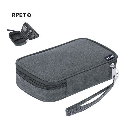 Kabeļu organizatora soma no RPET 600D