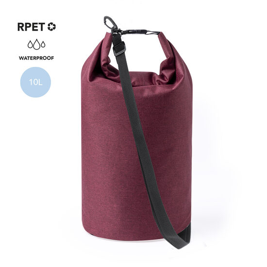 Ūdensnecaurlaidīga 300D RPET soma 10 L