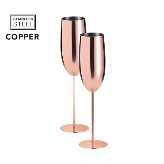Elegantu glāžu komplekts ar apdruku – 270 ml (2 gab.)