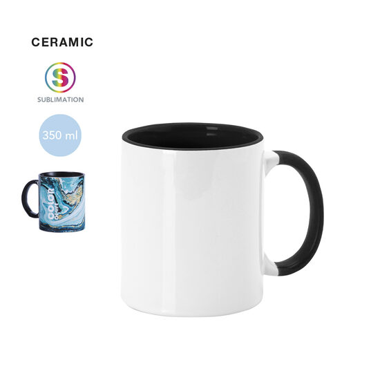 Keramikas krūze sublimācijas apdrukai – 350 ml