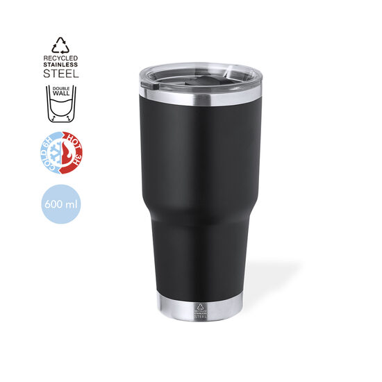 Termokrūze no pārstrādāta tērauda – 600 ml